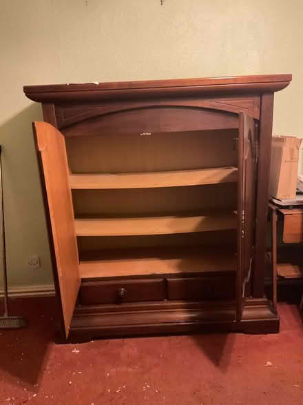 Photo of free Heavy Two door cupboard (Markfield LE67) #2