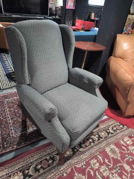 Photo of free Wingback reclining chair (Brentwood) #2