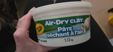 Photo of free 2 Full tubs of Crayola air dry clay (Roncesvalles) #1