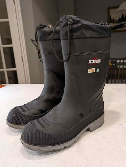 Photo of free Aggressor insulated rubber boots (Hazeldean/Castlefrank area) #1