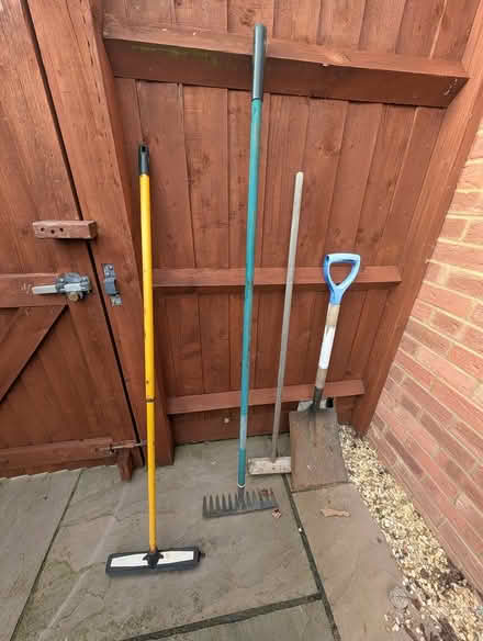 Photo of free Job lot old garden tools (Stewartby MK43) #1
