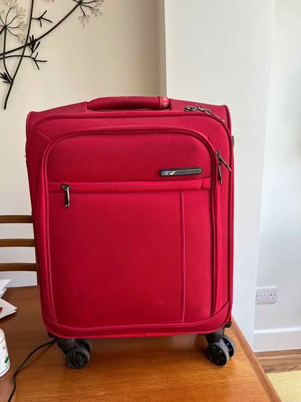 Photo of free Small red suitcase (Prestwood) #1