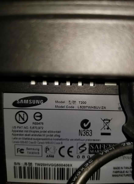 Photo of free Samsung monitor (Centrepointe) #2