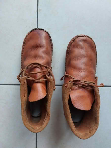 Photo of free Handmade Leather Shoes UK Size 4 (BT11) #2