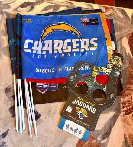 Photo of free NFL London Games Flags and Merch (Oswestry SY11) #2