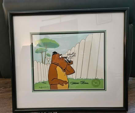 Photo of free Hand painted framed picture (S. Mary Ave, Sunnyvale) #1