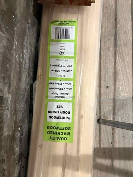 Photo of free White wood door lining set (SW15) #2