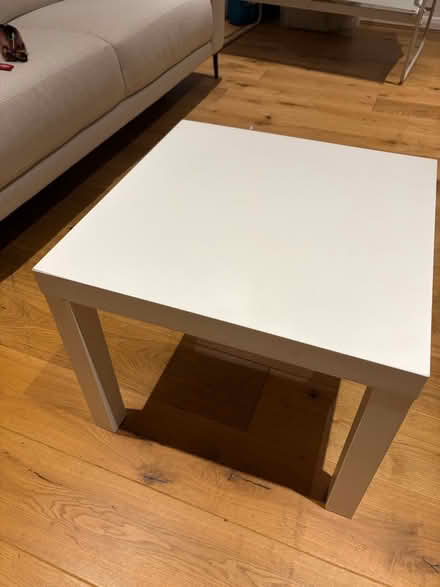 Photo of free White IKEA coffee table (Earls Court) #1