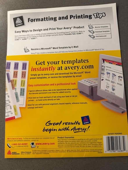 Photo of free Avery labels (South Pasadena) #2