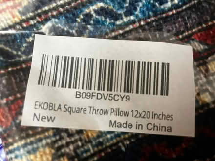 Photo of free 2 Pillow Covers, New (High Bentham LA2) #3