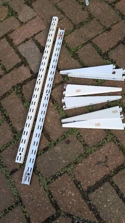 Photo of free Heavy duty shelving brackets (Wellingborough NN8) #1