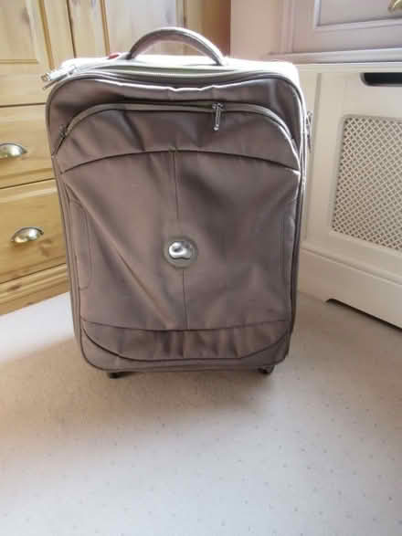 Photo of free Large light Delsey suitcase (London Fields, E8) #1