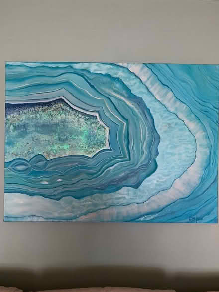 Photo of free Large canvas oil painting (Bucknell SY7) #1