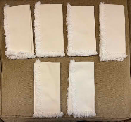 Photo of free Cotton Dinner Napkins- Lot of 9 (Reston, VA) #1