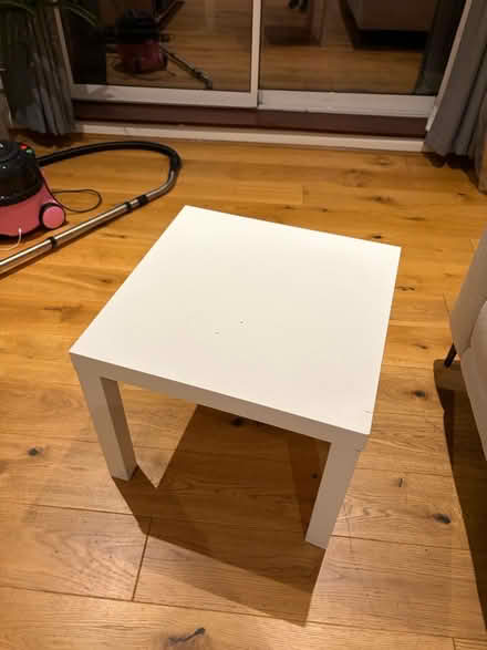 Photo of free White IKEA coffee table (Earls Court) #3