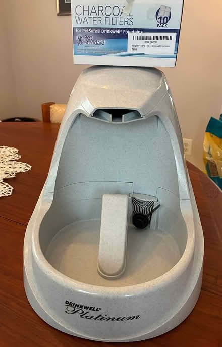 Photo of free Dog and cat fountain (Haddon Heights, NJ) #2