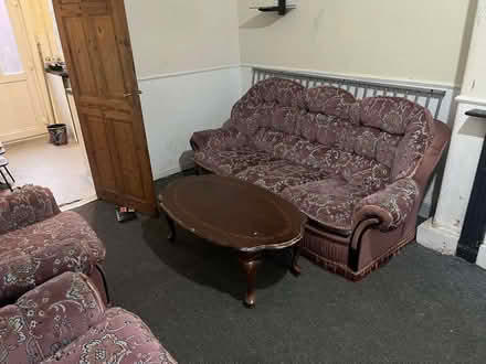 Photo of free 3-piece sofa (Levenshulme M12) #1