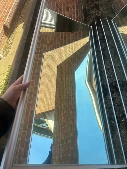 Photo of free Mirrored sliding wardrobe doors x 2 (Sprowston NR7) #3