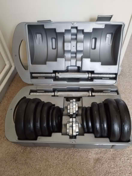 Photo of free dumbell set (Naunton WR8) #1