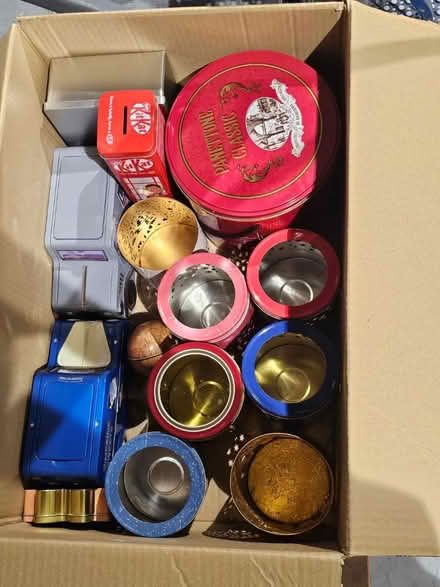 Photo of free 30 miscellaneous decorative tins (Watford WD24) #2