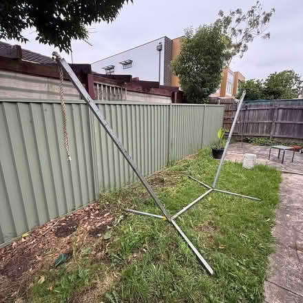 Photo of free Galvinised iron hammock frame (Allandale Road, Boronia 3155) #2