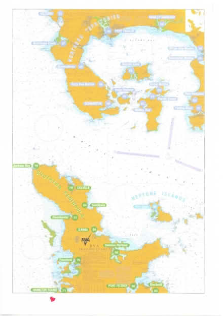 Photo of Training Chart TC3 (pre 2024) (Central Weybridge) #1