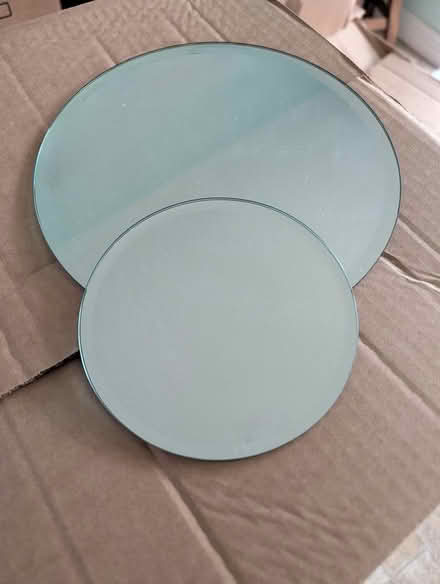 Photo of free Glass candle plates (Stewartby MK43) #1