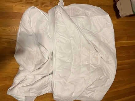Photo of free Twin-sized mattress cover (Porter Square) #1