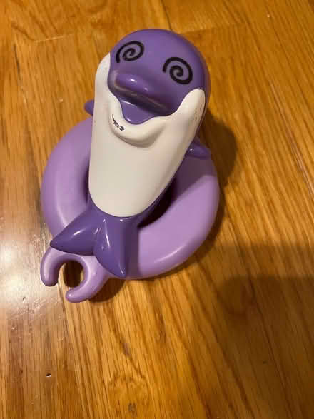 Photo of free Floating purple dolphin (Porter Square) #2