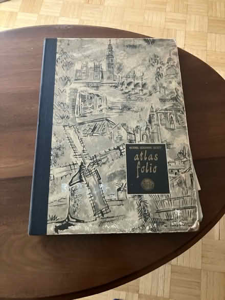 Photo of free Vintage National Geographic Atlas (Yonge and St. Clair) #2