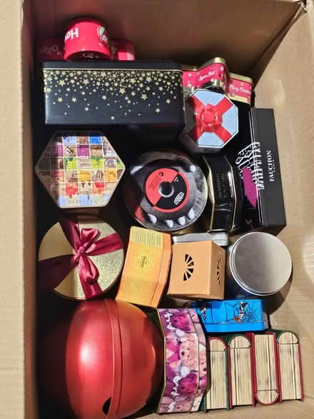 Photo of free 30 miscellaneous decorative tins (Watford WD24) #1