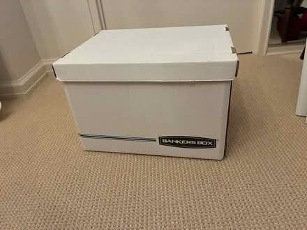 Photo of free Cardboard Storage Boxes - Like New (UES, 69 St bet 2nd and 1st Ave) #1