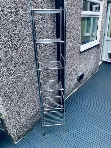 Photo of free Tall wire shelves (Grays RM20) #1