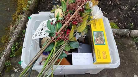 Photo of free Various pots, jigsaw, fake flowers (Stockport SK4) #1
