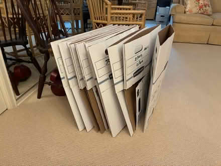 Photo of free Cardboard Storage Boxes - Like New (UES, 69 St bet 2nd and 1st Ave) #4