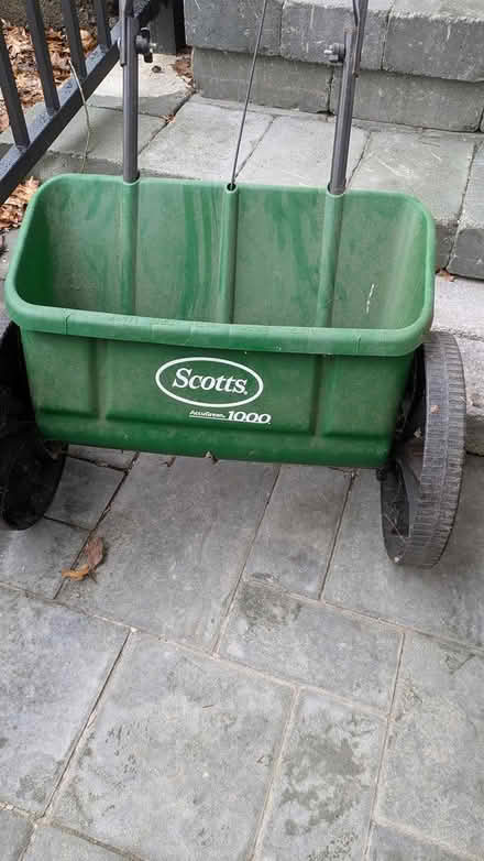 Photo of free Garden tools, pots & seed spreader (New paltz, ny, south of town) #3