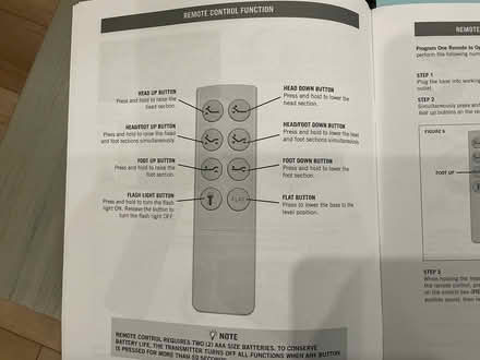 Photo of free Sleep Country electronic bed frame (Dundas, Ontario) #2