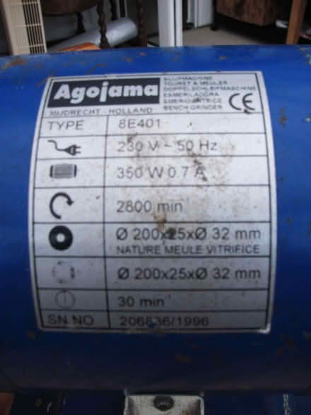 Photo of free Bench Grinder (Swanton Morley NR20) #2