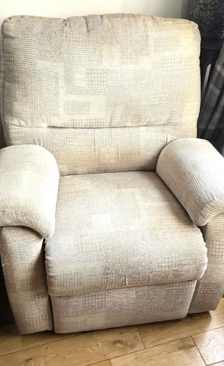 Photo of free 3 seater sofa and chair (Chellaston DE73) #2