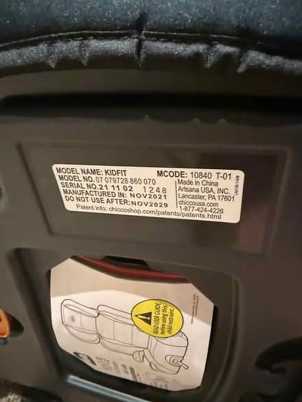 Photo of free Chicco booster seat (Willowbrook) #3