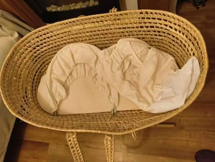 Photo of free Moses Basket with Rocking Stand (Paddock Wood) #2