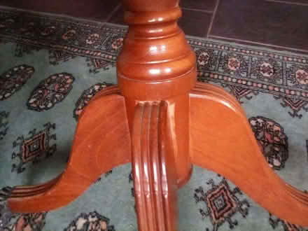 Photo of free Mahogony side table (High Hurstwood TN22) #3