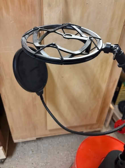 Photo of free Mic Stand w/ Weighted Base (McKinney) #2