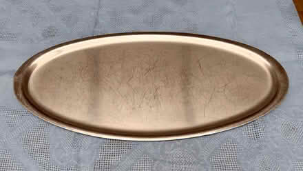 Photo of free Stainless Steel Oval Serving Tray (Haywards Heath RH16) #1