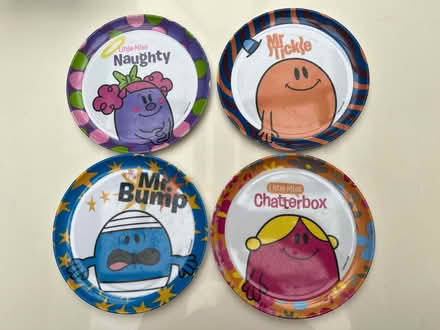 Photo of free Set of 4 Mr. Men Little Miss plates (Cambridge GL2) #1