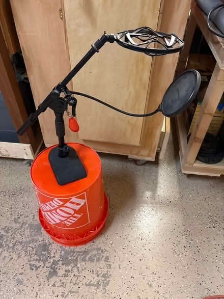 Photo of free Mic Stand w/ Weighted Base (McKinney) #1