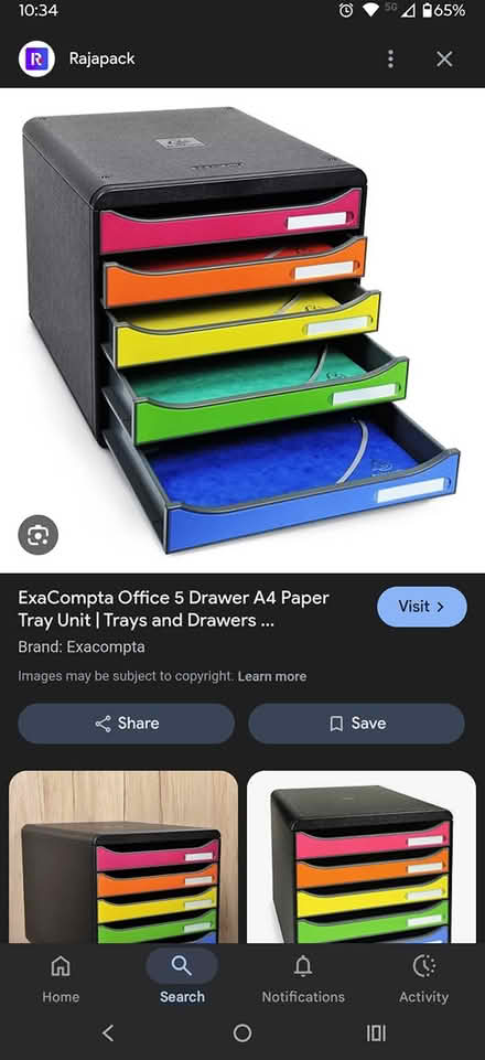 Photo of Filing drawers/tray (Botley) #1