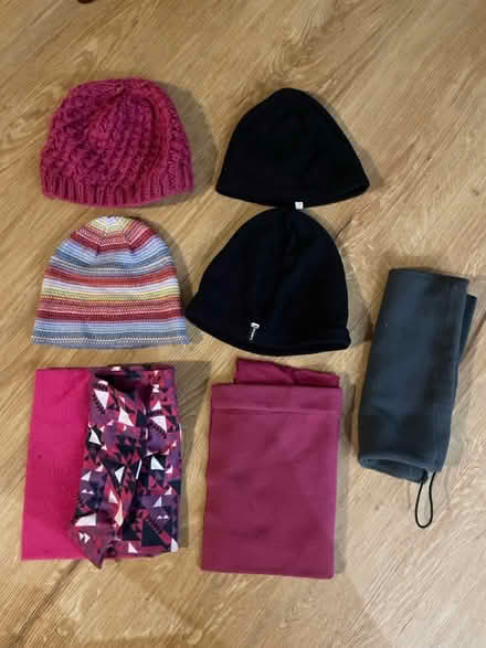 Photo of free Woolly hats and neck warmers (Horsham) #1