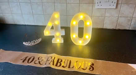 Photo of free 40th birthday items (TA6) #1