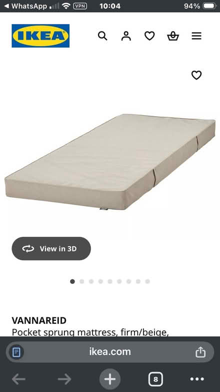 Photo of free Spare mattress no longer (Cockermouth CA13) #1